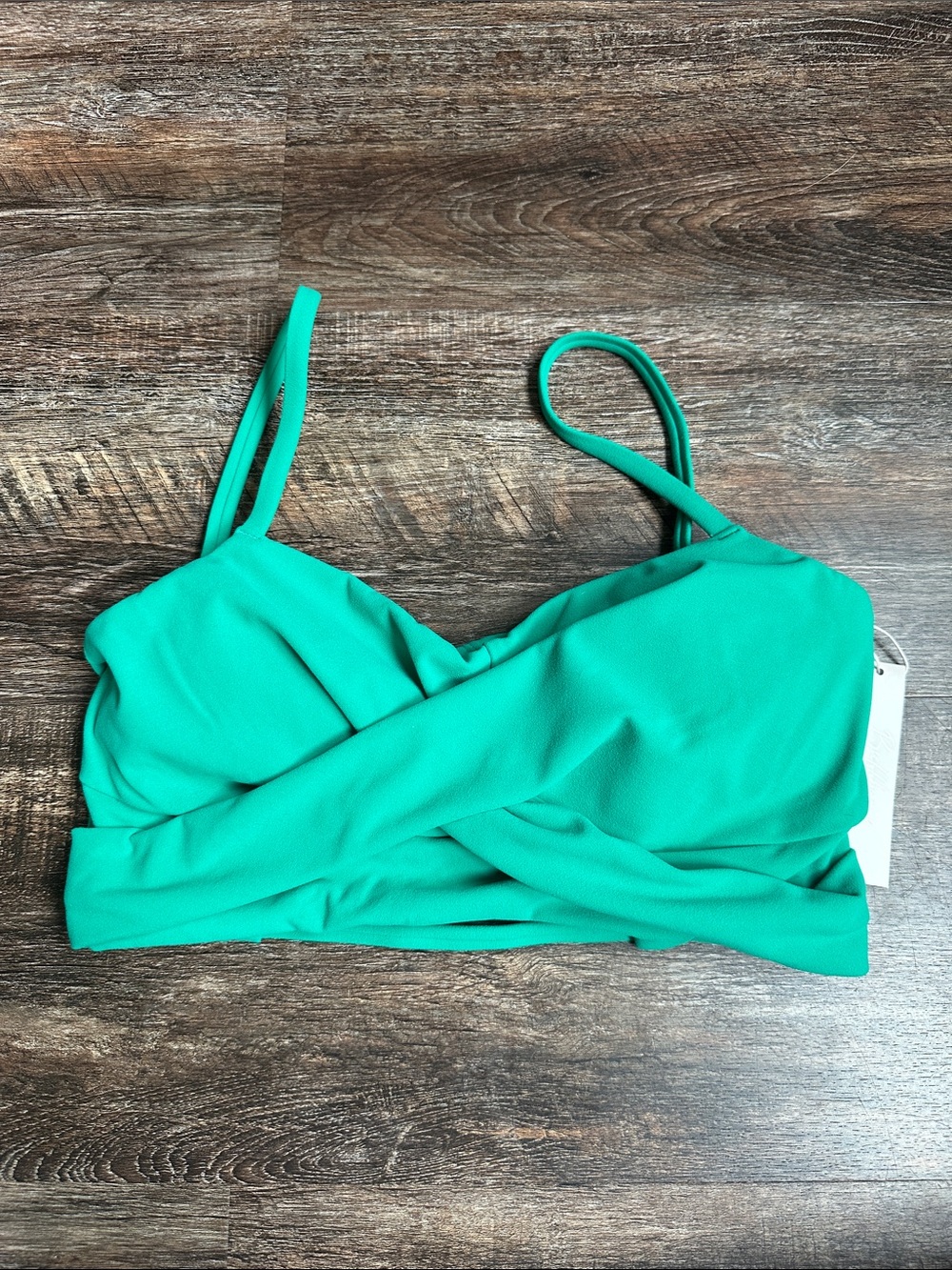 BuffBunny Twisted Ivy Sports Bra - lucky charm